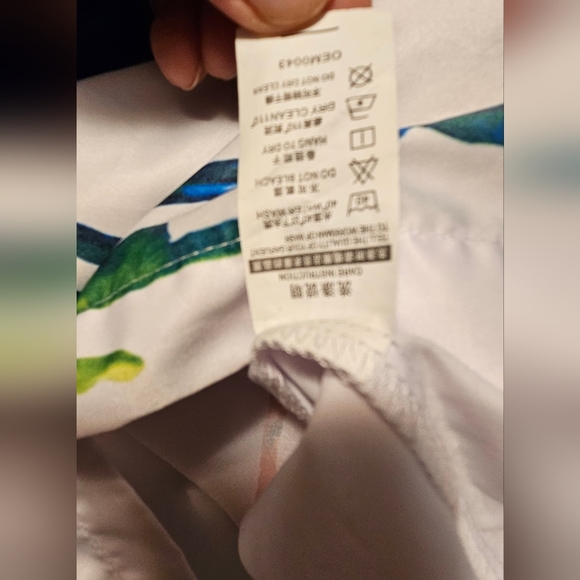 Ding Ge Fu Shi paint drip button up shirt size XL - Picture 3 of 13